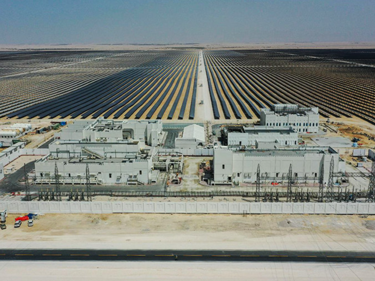 Ras Laffan solar facility substation